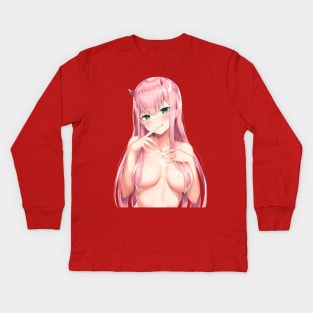 Zero Two Kids Long Sleeve T-Shirt